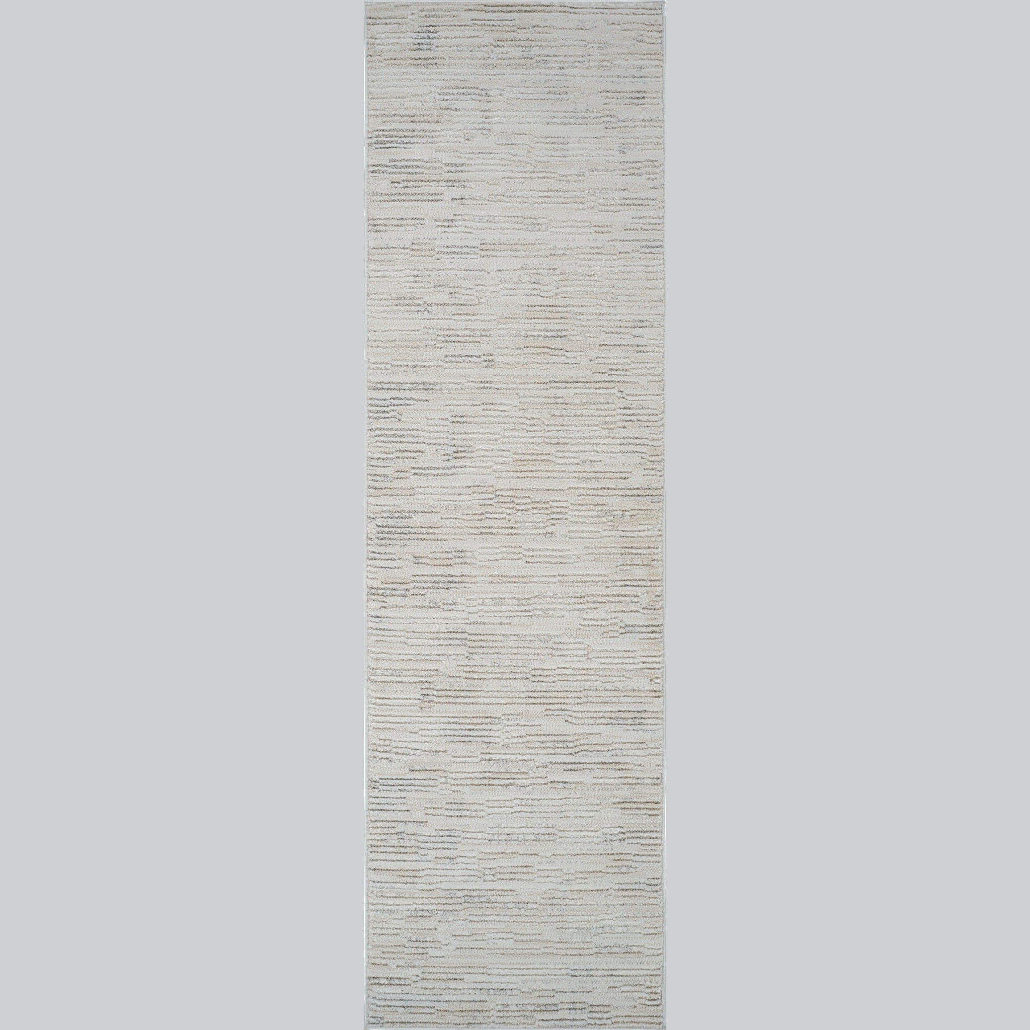 Tulum Beige Tribal Chevron Area Rug