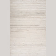 Tulum Beige Boho Diamond Area Rug