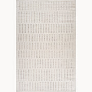 Tulum Beige Linear Modern Area Rug