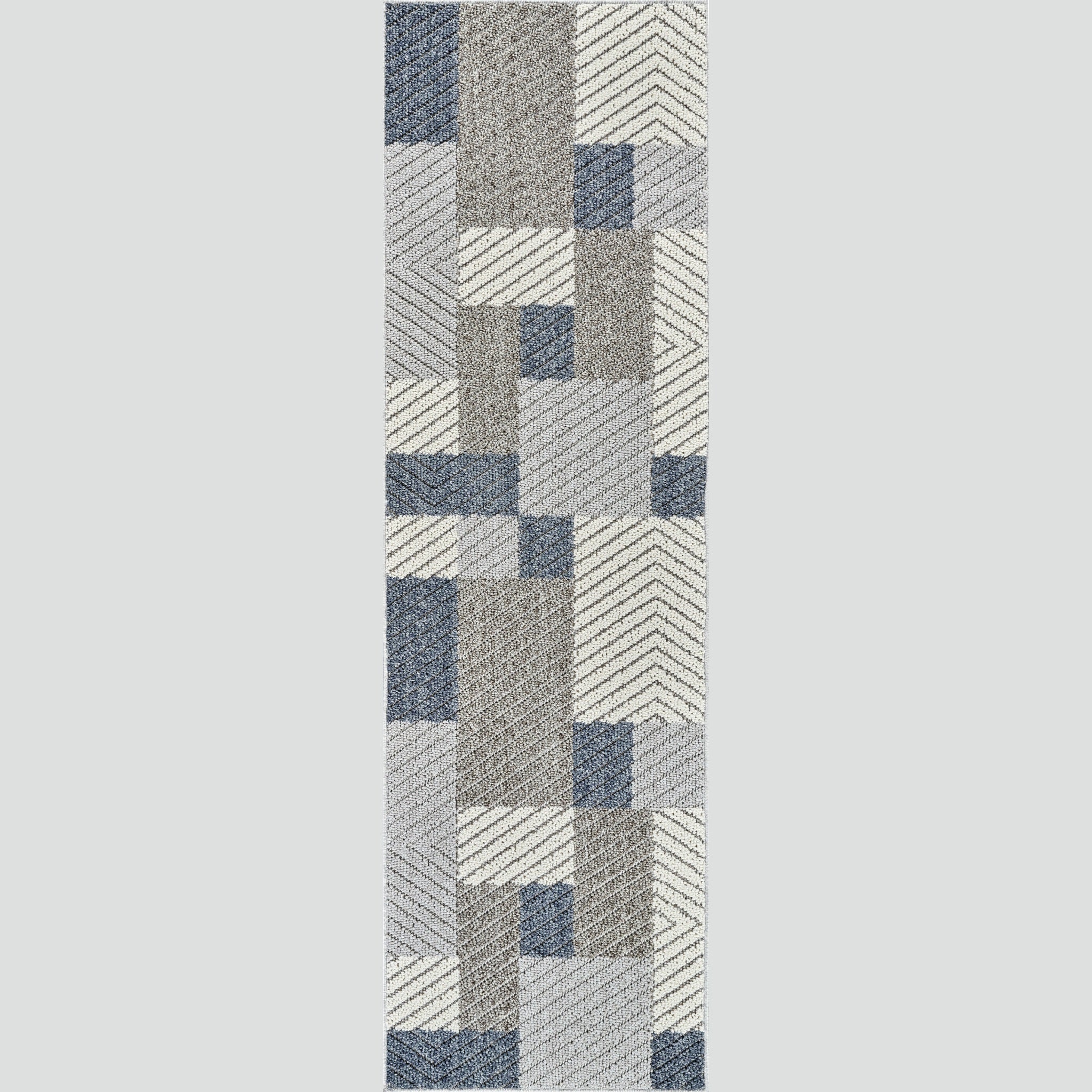 Utopia Grey Modern Abstract Area Rug