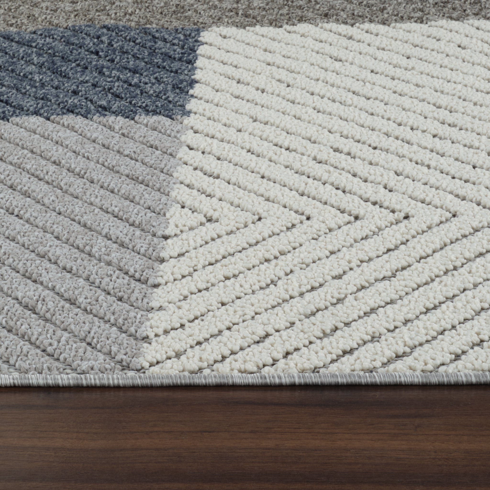 Utopia Grey Modern Abstract Area Rug