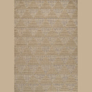 Utopia Beige Geometric Modern Area Rug