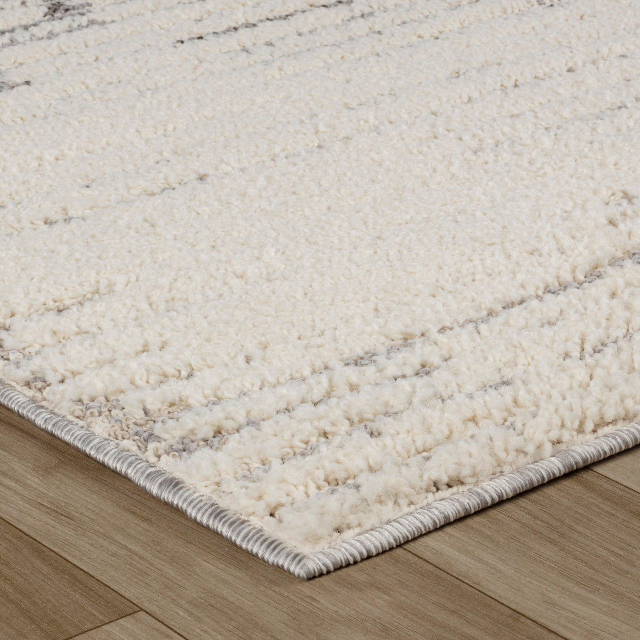 Valencia Grey Vintage Floral Area Rug