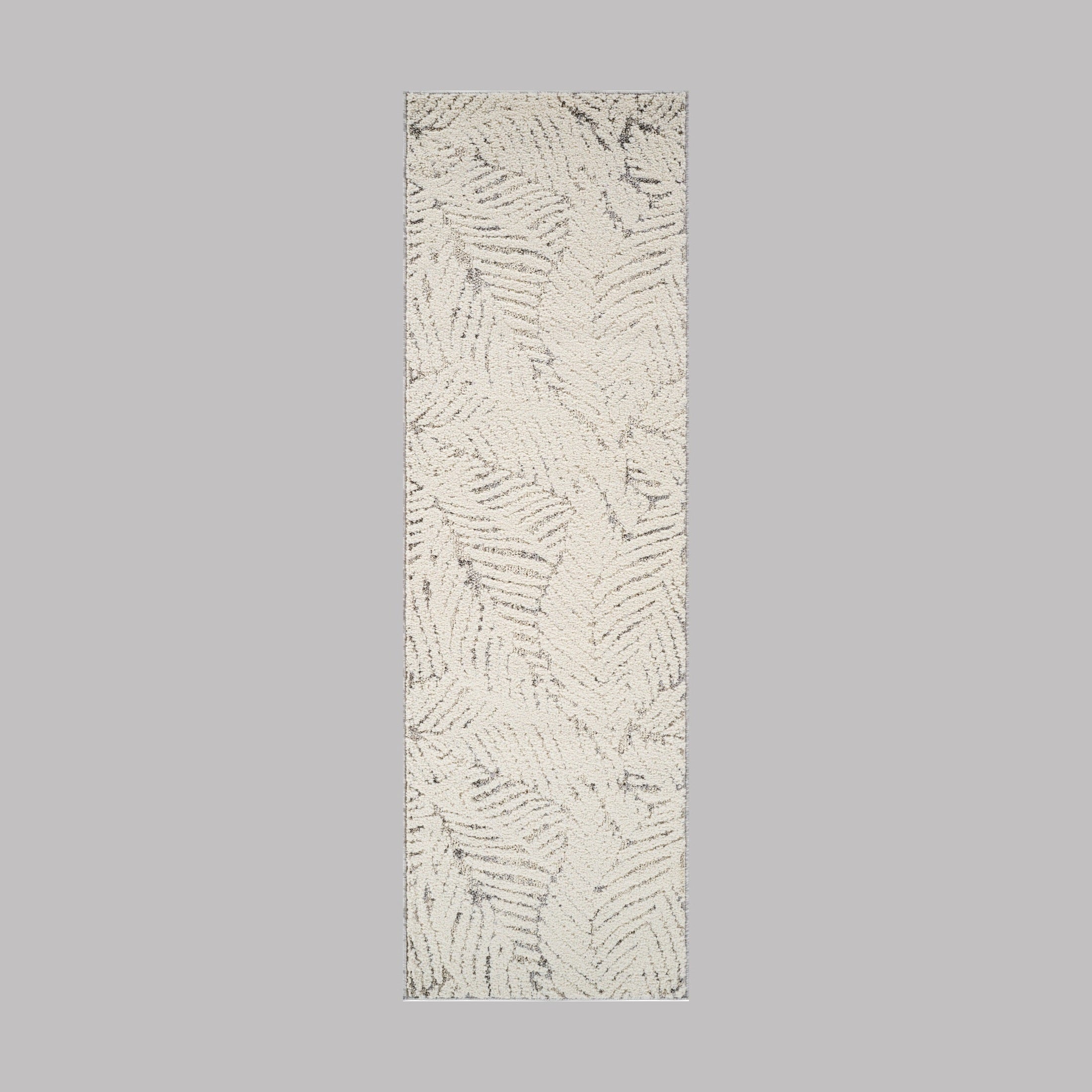 Valencia White Distressed Medallion Area Rug