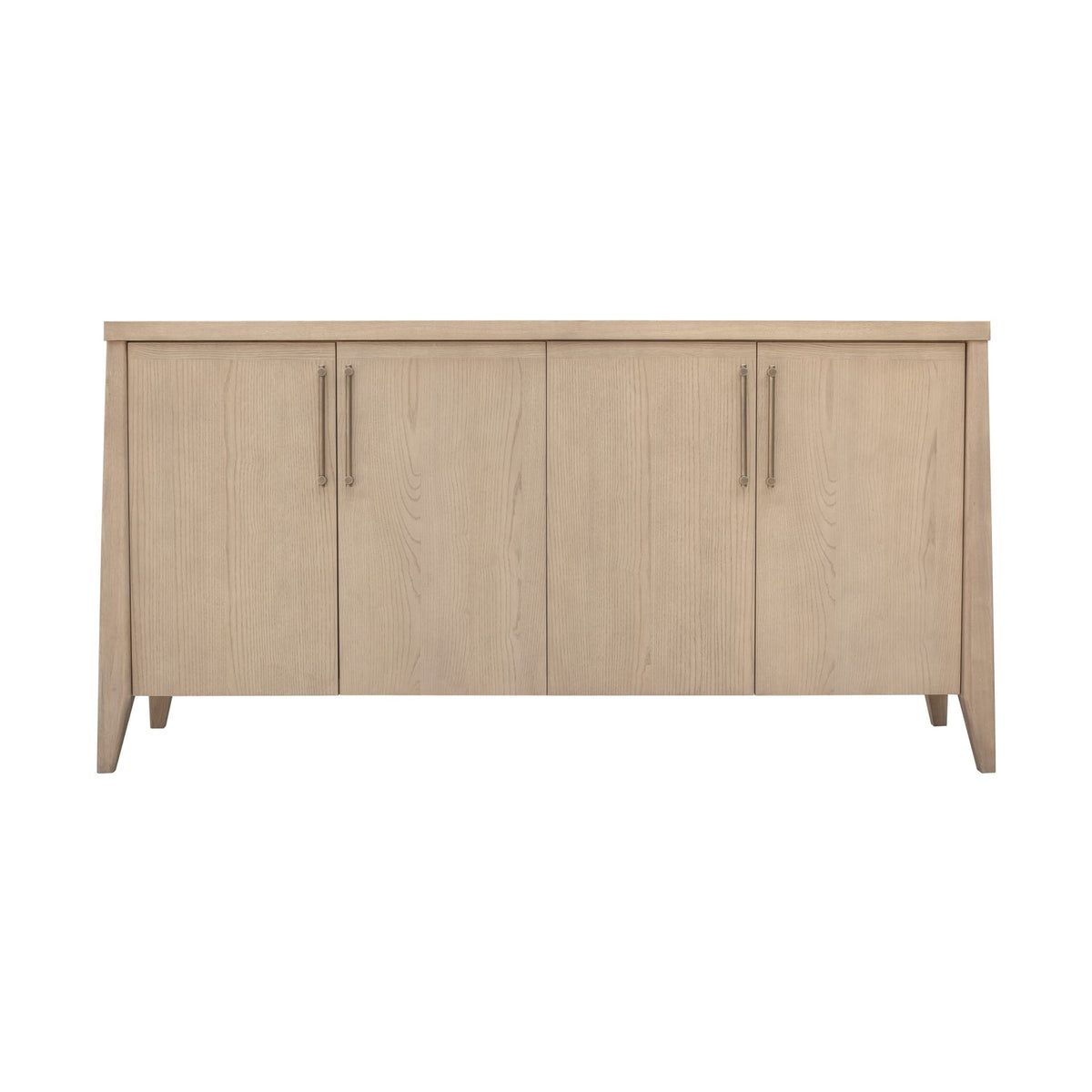 Sumire Four Door Ash Wood Sideboard in Ginger