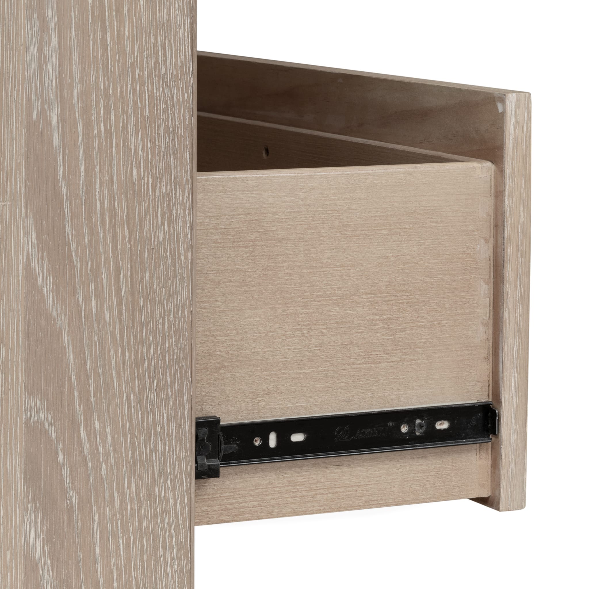 Gardenia Six Drawer Oak Wood Dresser in Chai