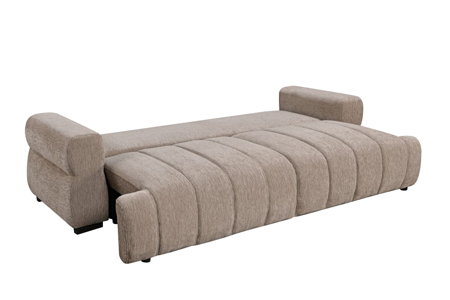 Zenvara Tufted 3-Seater Sleeper Sofa