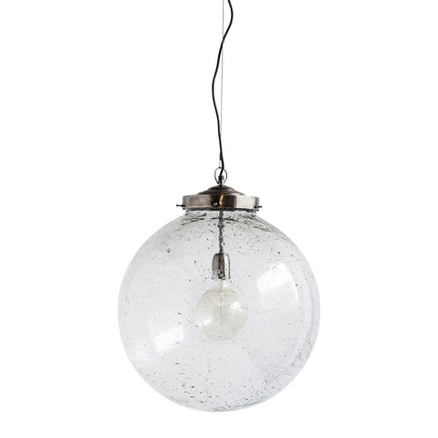 Seeded Glass | Silver Metal | 18H_0