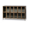 Brown Wood | Gray Metal | 66L_0