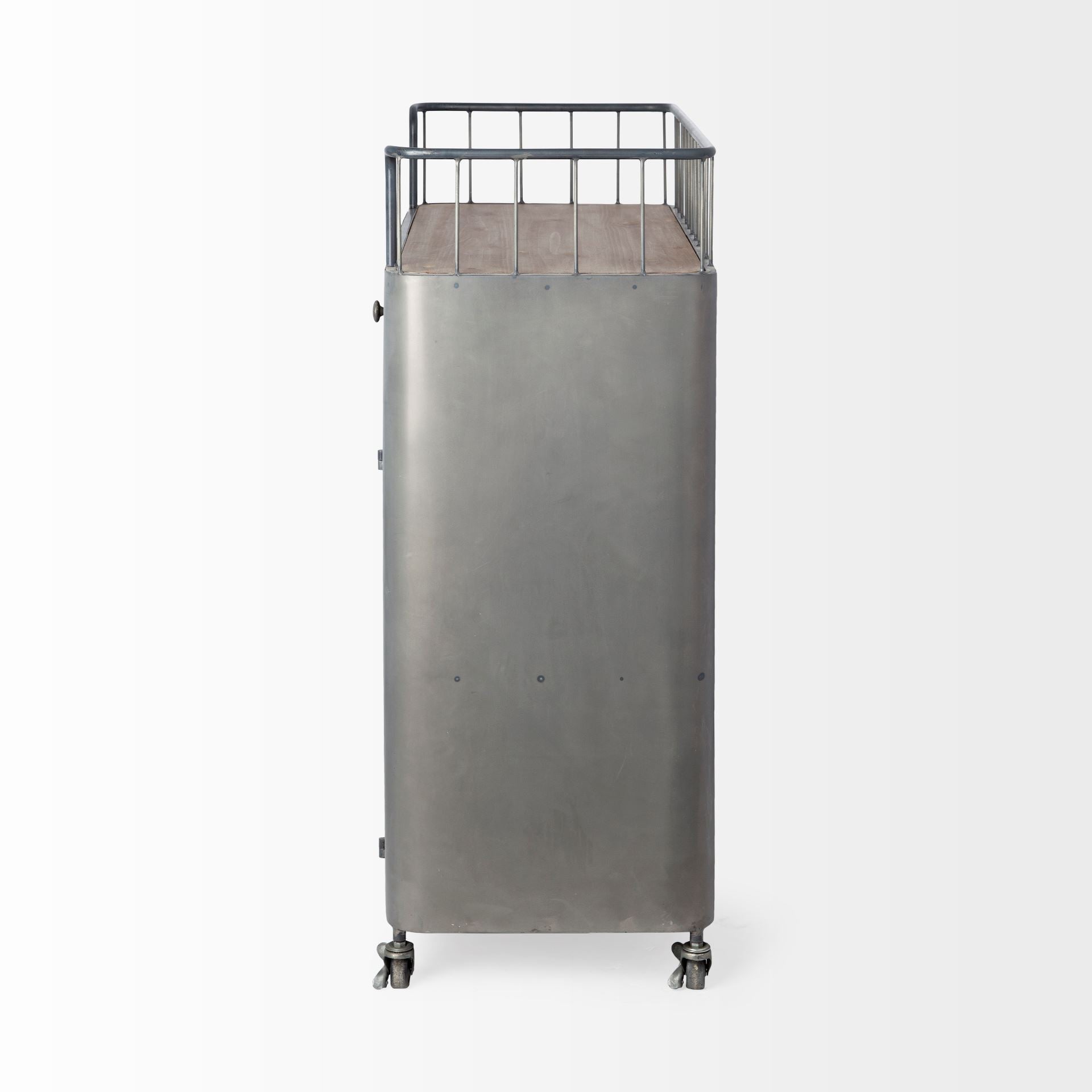 Gray Metal | Brown Wood_2