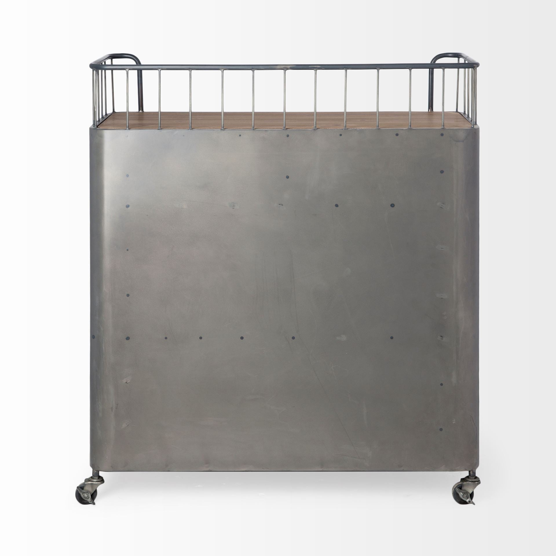 Gray Metal | Brown Wood_3