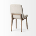 Cream Fabric | Brown Wood_4