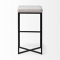 White Fabric | Black Metal | Bar_3
