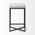 White Fabric | Black Metal | Counter_1