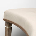 Beige Fabric | Brown Wood_4