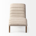 Beige Fabric | Brown Wood_1