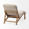 Beige Fabric | Brown Wood_4