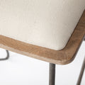 Cream Fabric | Gold Metal | Bar_6
