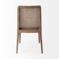 Cream Fabric |Brown Wood (Side Chair)_3