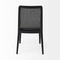 Cream Fabric |Black Wood (Side Chair)_3