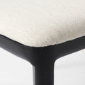 Cream Fabric |Black Wood (Side Chair)_6