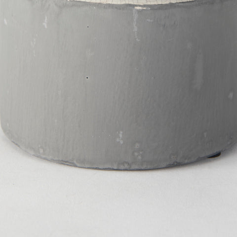 White and Gray Ceramic |  9.4H_8
