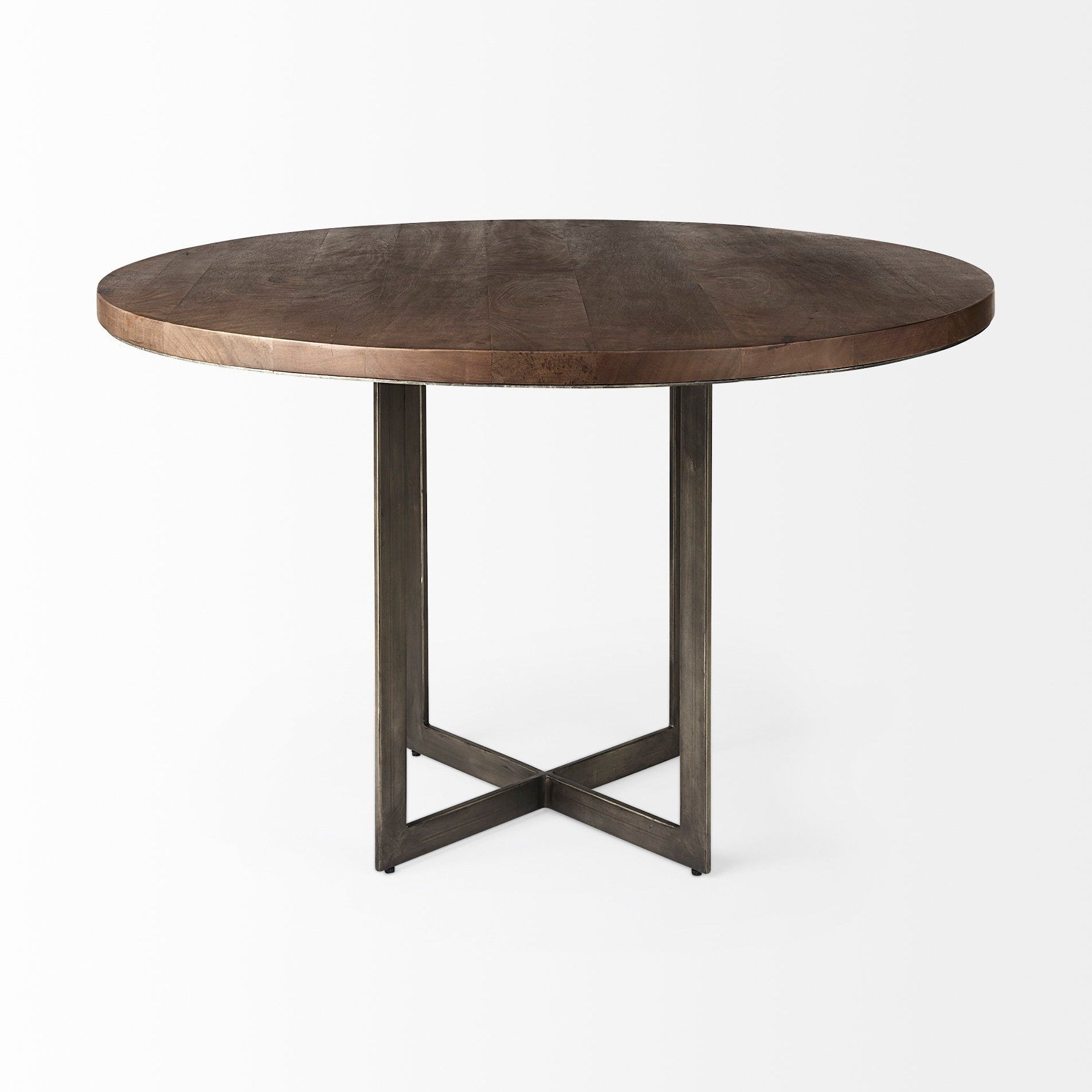 Dark Brown Wood | Round_1