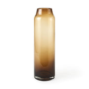 Amrita 4.8L x 4.8W x 16.0H Golden Brown Glass Vase