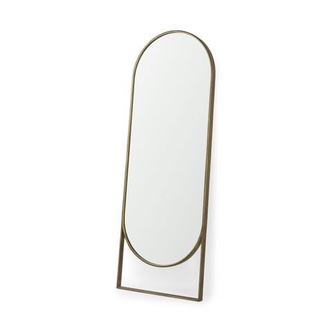 Gold Metal | Sadie Floor Mirror