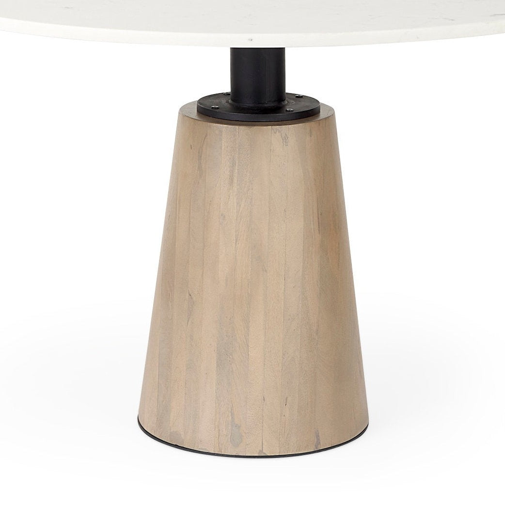 White Marble | Light Wood | Black Accent_0
