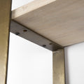 Light Brown Wood | Gold Metal_9