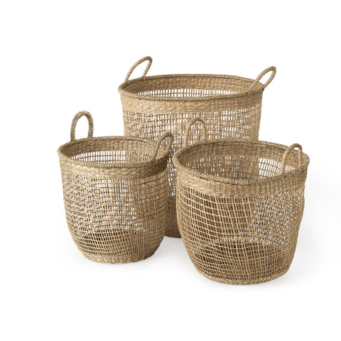 Brown Seagrass | Set of 3_0
