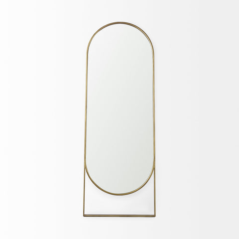 Gold Metal | Sadie Floor Mirror