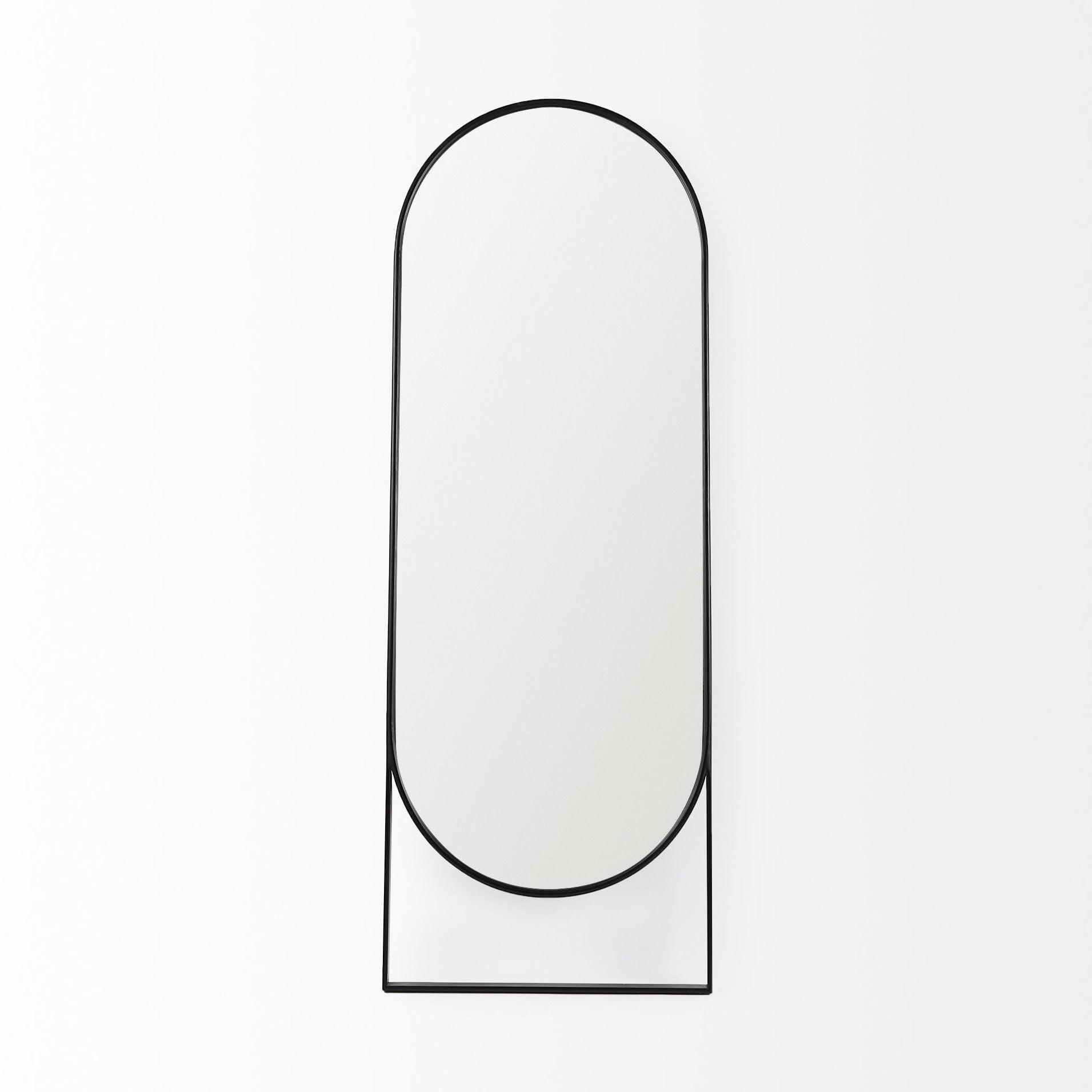 Black Metal | Sadie Floor Mirror