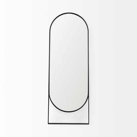 Black Metal | Sadie Floor Mirror