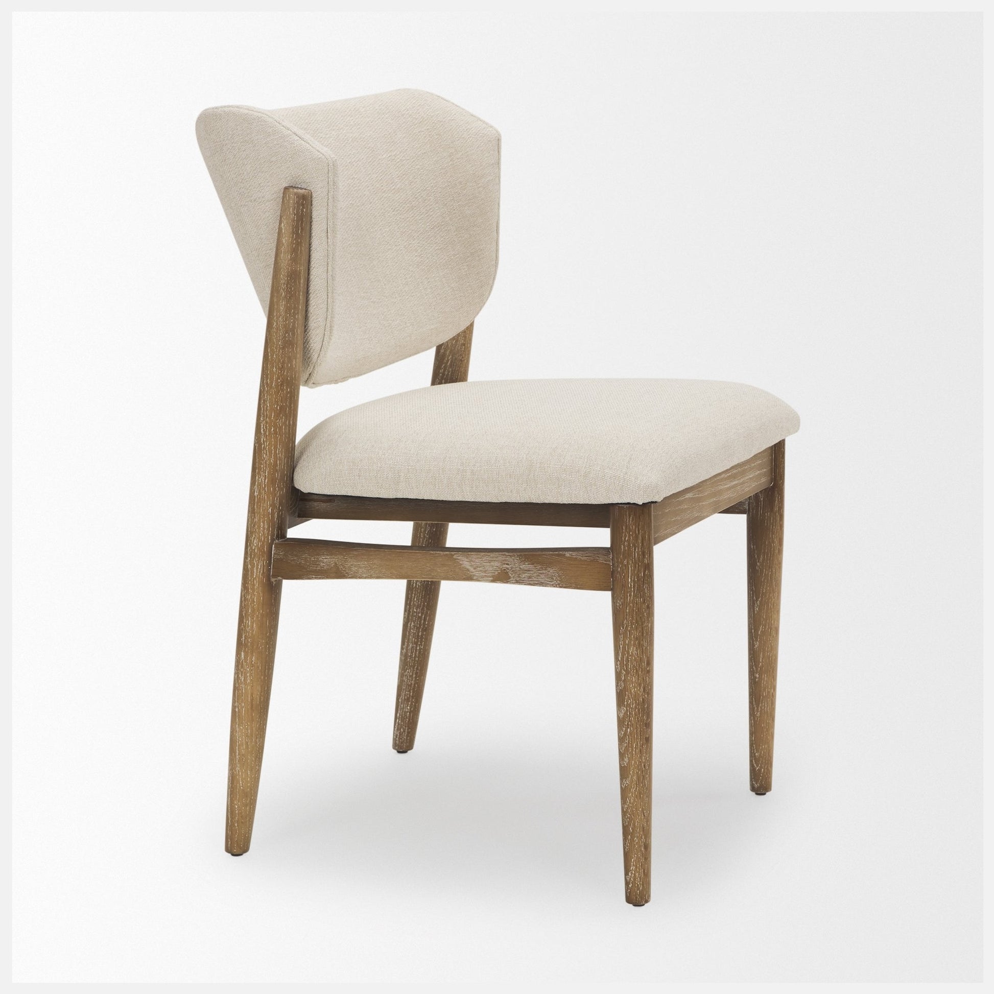 Cream Fabric | Brown Wood_5