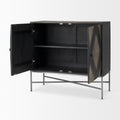 Dark Brown & Black Wood | Silver Metal_5