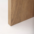 Light Brown Wood | White Marble | Round_6