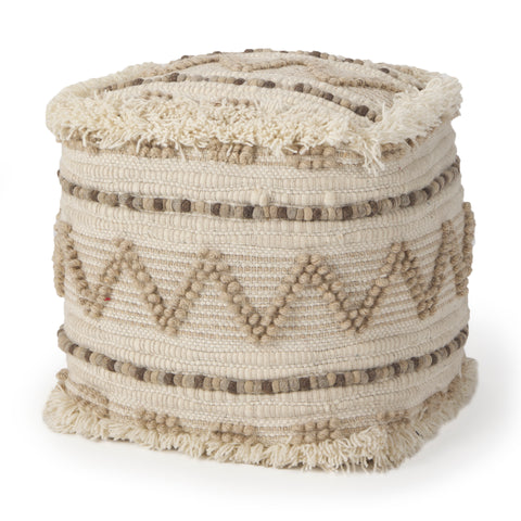Beige/Brown Wool_0