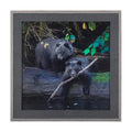 Playing Bears (36 x 36)_0