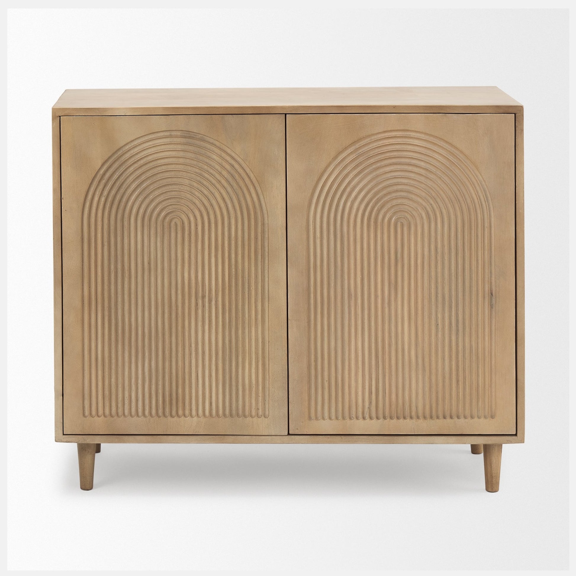 Light Brown Wood | 2 Door_1