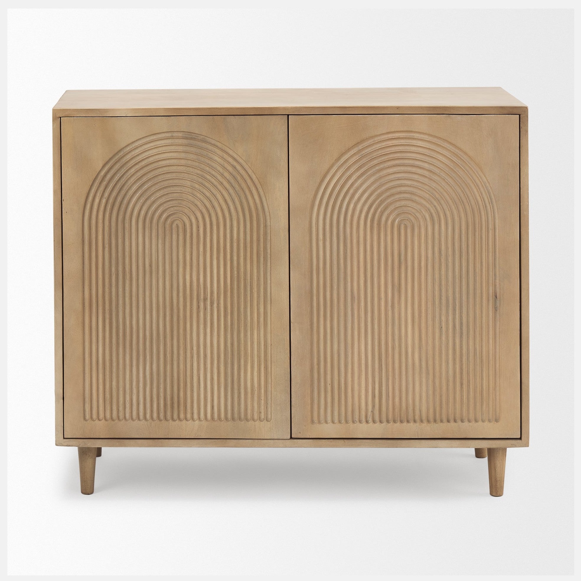 Light Brown Wood | 2 Door_1