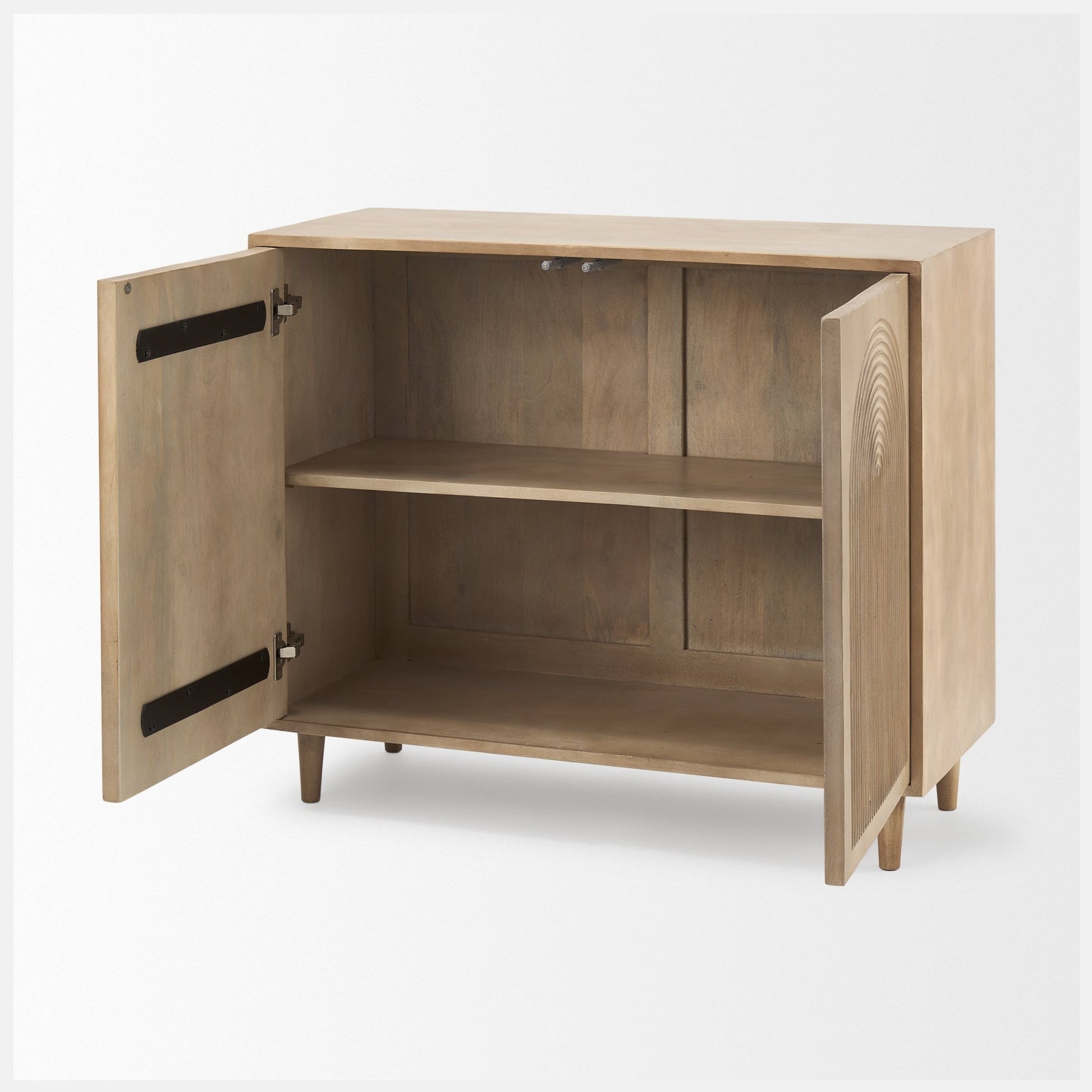 Light Brown Wood | 2 Door_5
