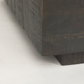 Dark Brown Wood | 42" Square_5