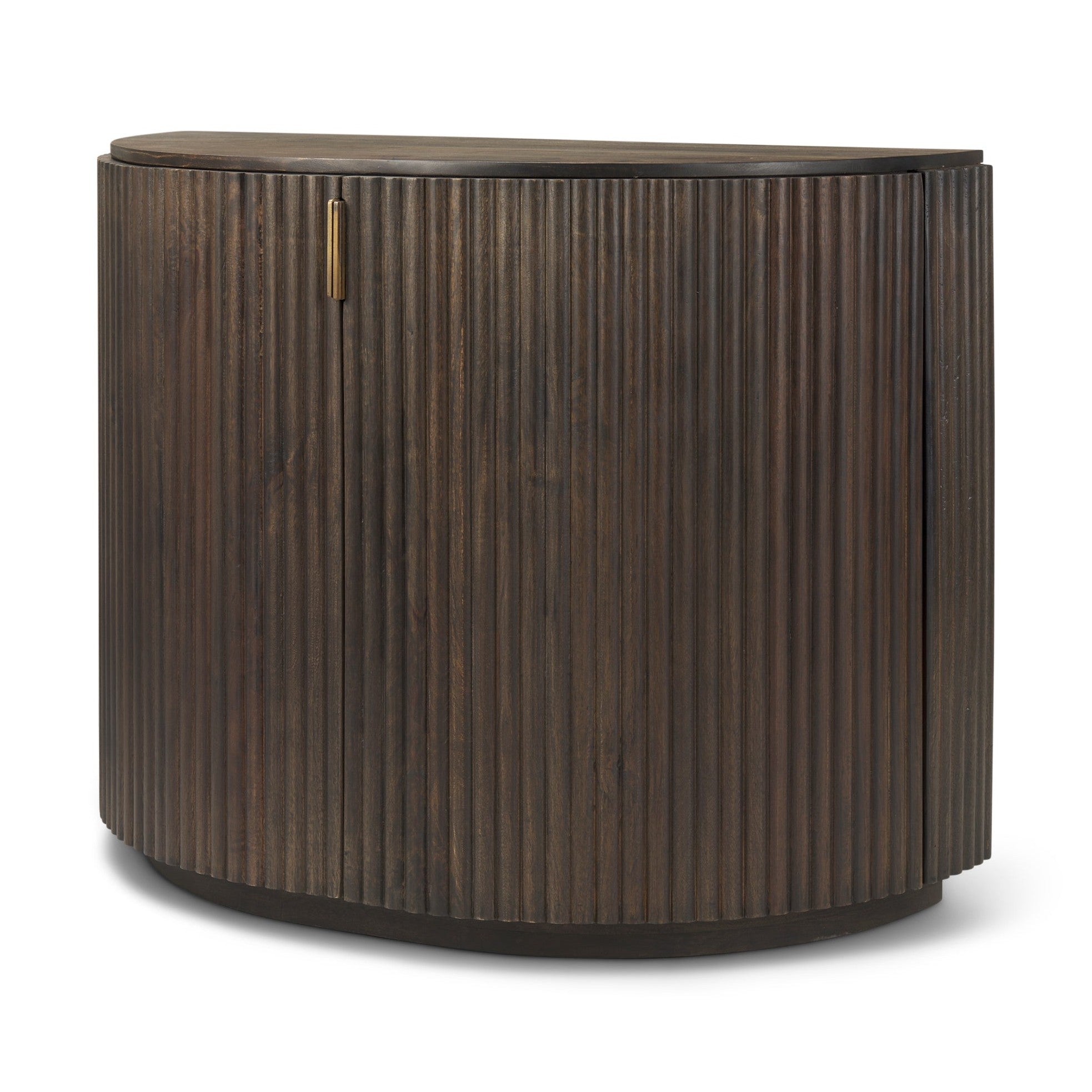 Dark Brown Wood | Fluted_0