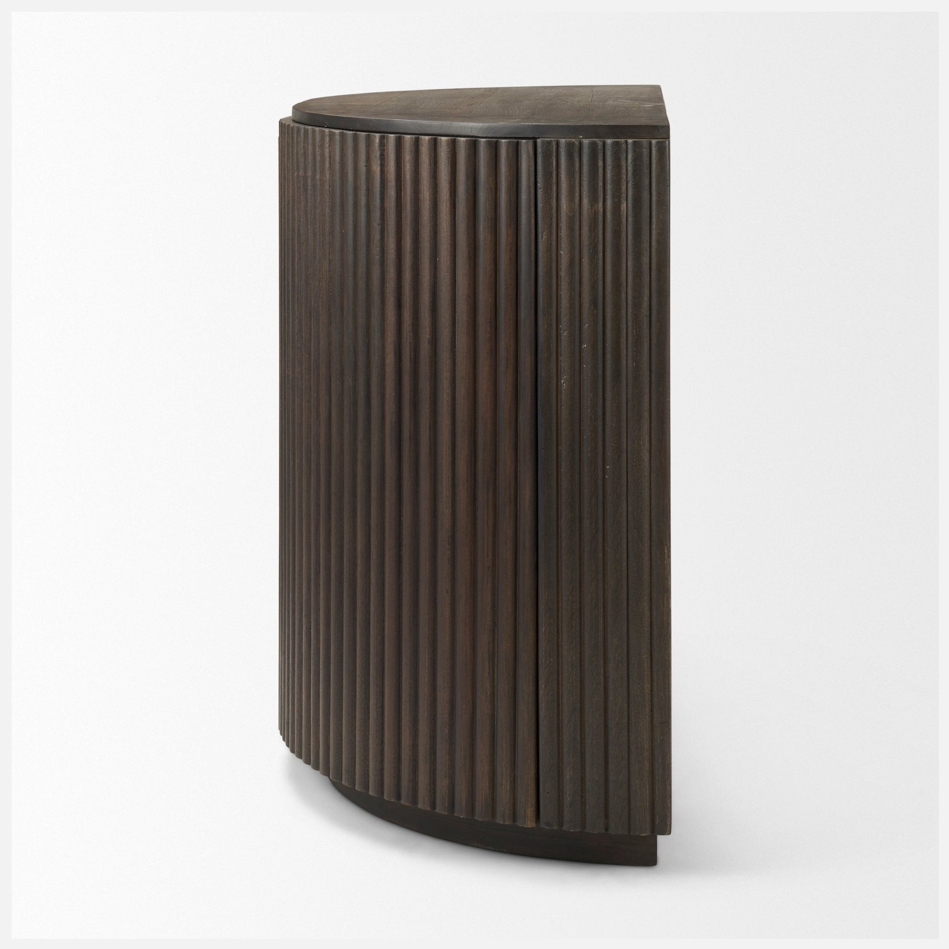 Dark Brown Wood | Fluted_2