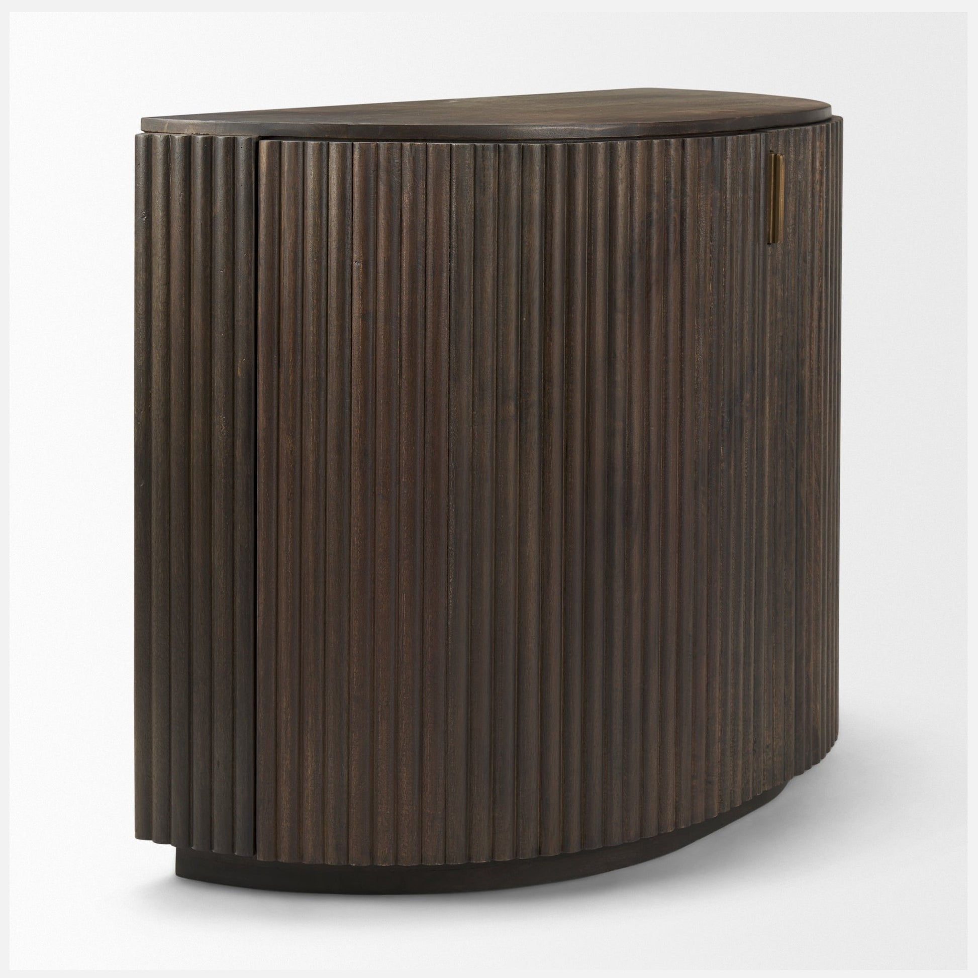 Dark Brown Wood | Fluted_4