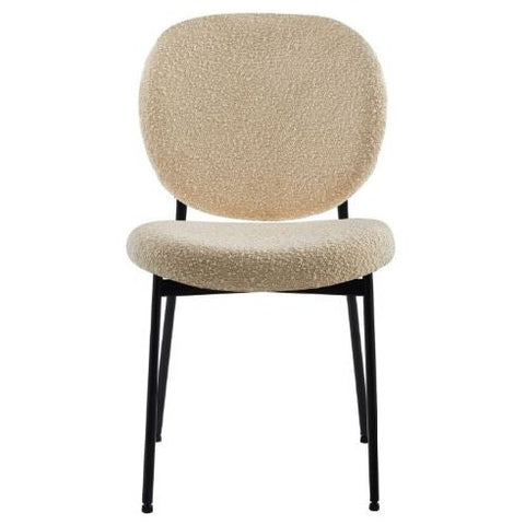 Vashi Dining Chair - Linen Boucle'