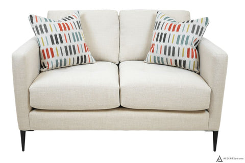 Vista Fabric Loveseat - Effie Ivory