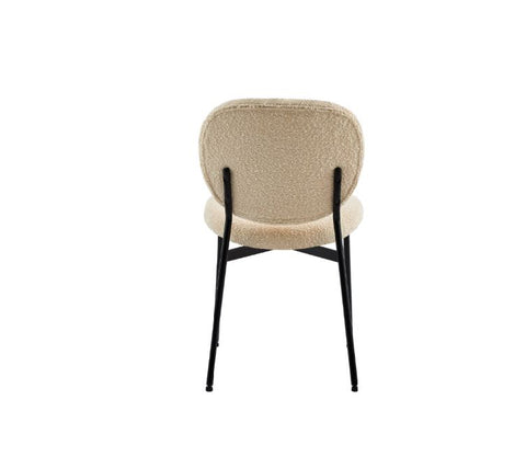 Vashi Dining Chair - Linen Boucle'